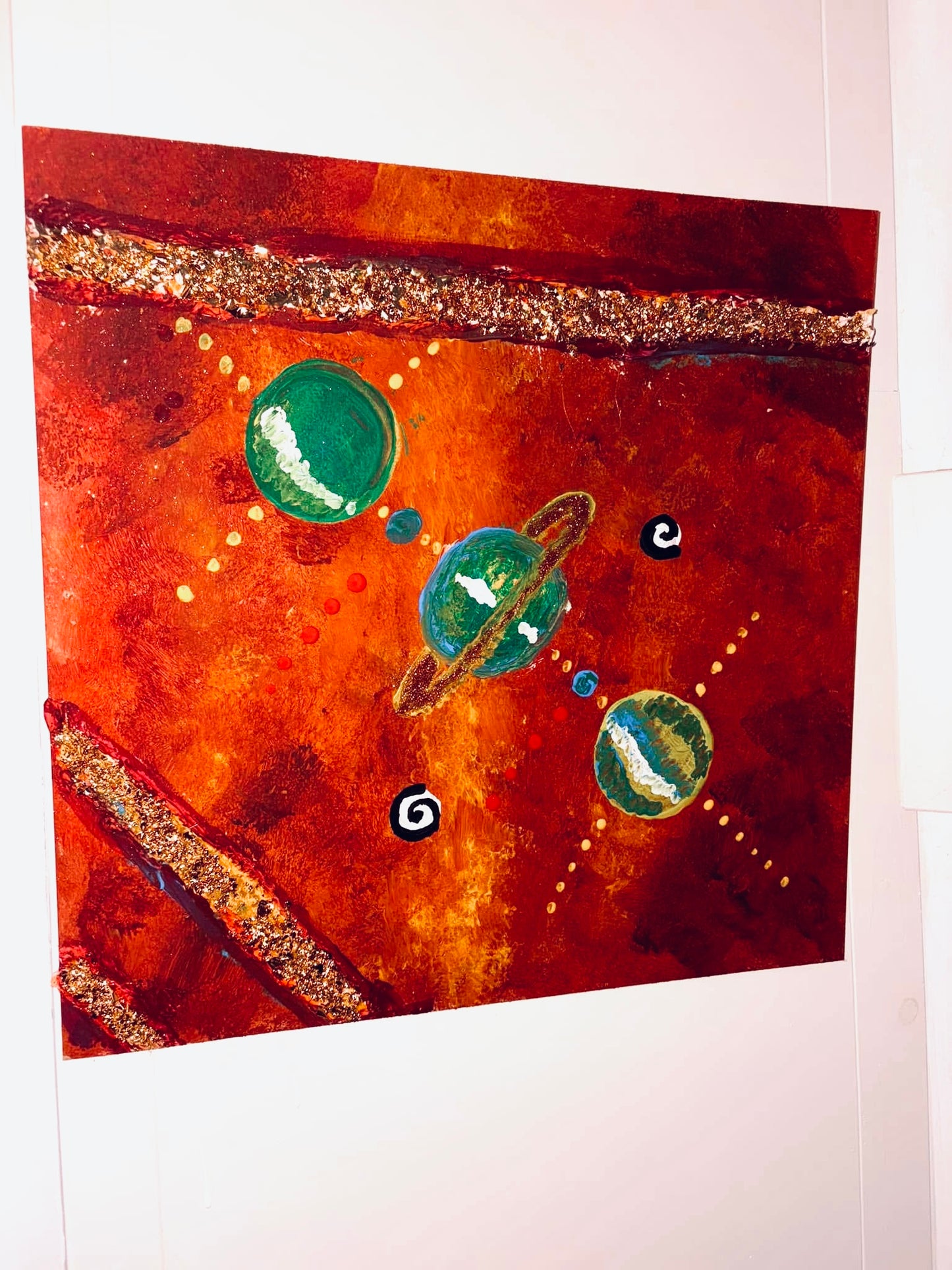 Original Art - Red Universe ||