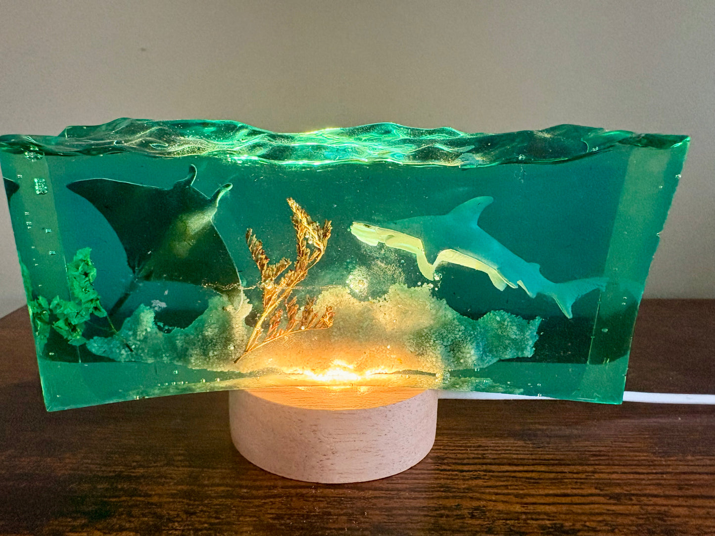 Ocean Lamp - Rectangle Waves