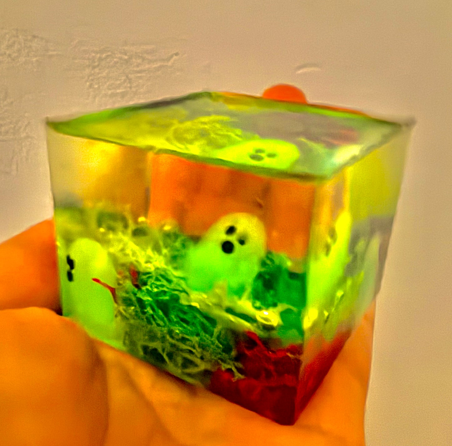 Glow in the Dark - Ghost Cube