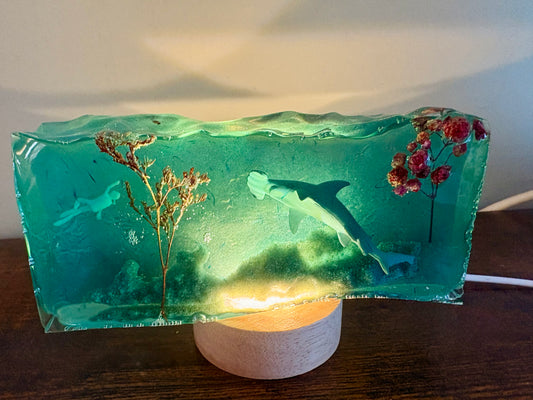 Ocean Lamp - Rectangle Waves