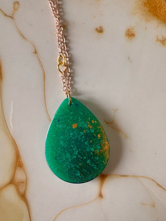 Necklace - Aqua