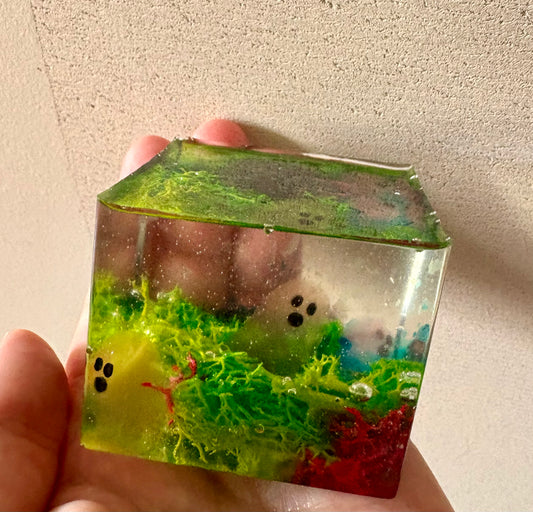 Glow in the Dark - Ghost Cube